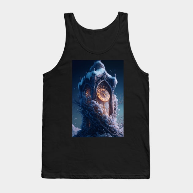 Grimfrost Eternal Clock Tank Top by AICreateWorlds